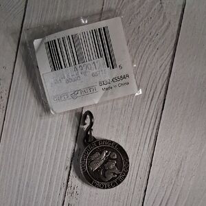 Guardian Angel Dog Tag by - Bronze